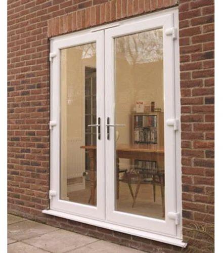 White Modular UPVC Door, Open Style : Hinged