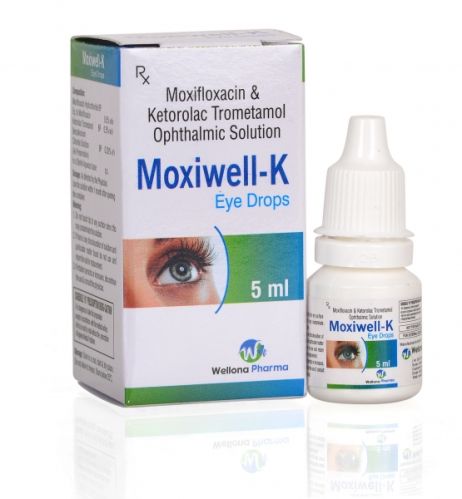 Moxifloxacin and Ketorolac Eye Drops