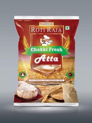 Printed Atta Flour Packaging Pouches, Carry Capacity : Based On Product