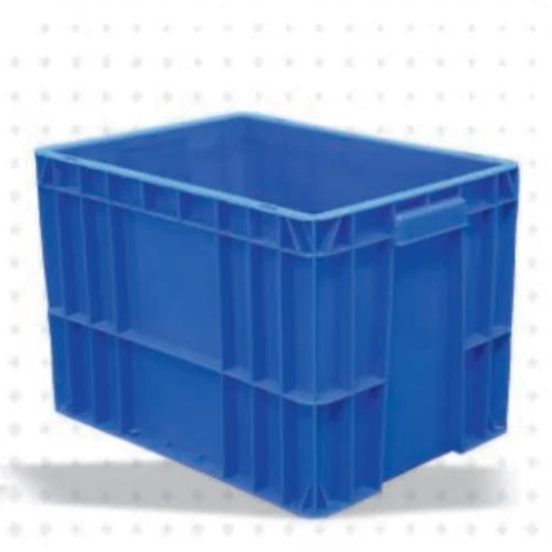 Plastic UCH 400X300X270mm Industrial Crate, Style : Solid Box