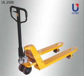 UL 2500 Hand Pallet Truck, For Moving Goods, Color : Yellow