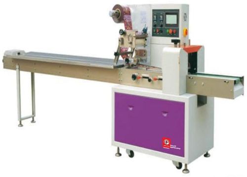 High Speed Horizontal Flow Wrap Machine, Power : MOTOR 1 H.P 2.5KW SINGLE PHASE