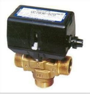 2-3 Bar Coated Metal AHU Valve, Color : Black