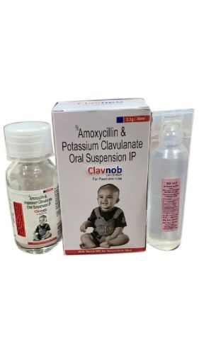 Clavnob Dry Syrup, Form : Liquid