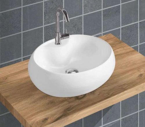 2025 Table Top Wash Basin, Size : 530x400x155 Mm