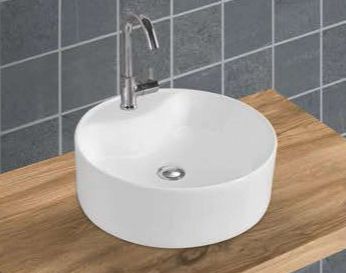 2038 Table Top Wash Basin, Size : 465x465x160 Mm