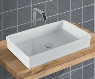 2042 Table Top Wash Basin, Size : 625x400x125 Mm