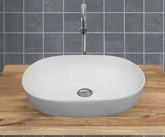 2044 Table Top Wash Basin, Size : 600x400x150 Mm