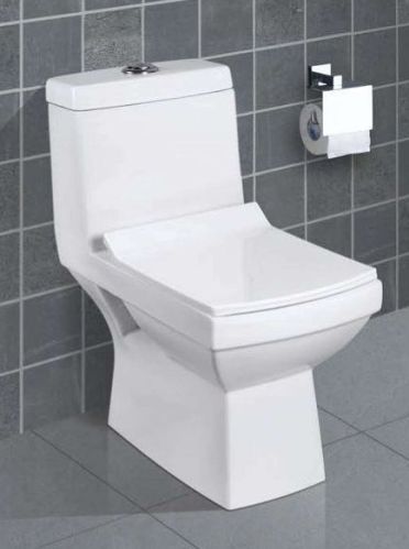 Combo Plain One Piece Water Closet, For Toilet Use, Size : 630x350x710 Mm