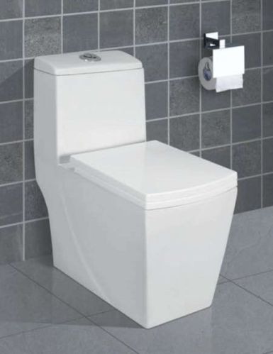 Cosmo Plain One Piece Water Closet, For Toilet Use, Size : 650x355x725 Mm