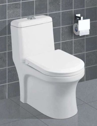 Lava Plain One Piece Water Closet, For Toilet Use, Size : 665x355x735 Mm