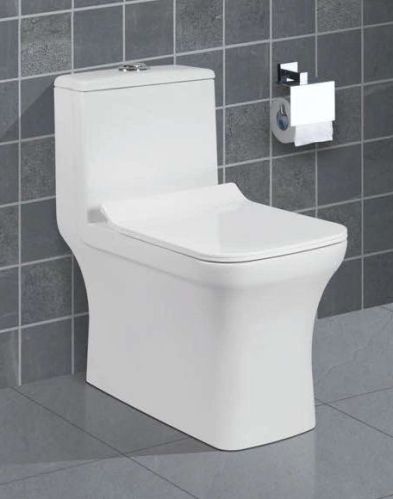 Sigma Plain One Piece Water Closet, For Toilet Use, Size : 650x340x700 Mm