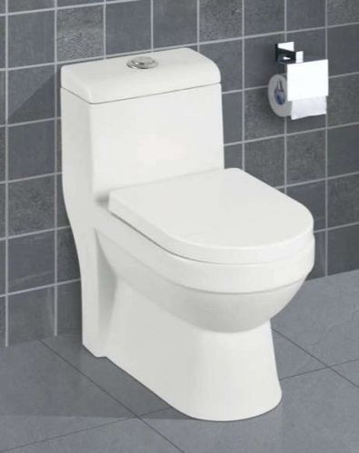 Spice Plain One Piece Water Closet, For Toilet Use, Size : 650x340x685 Mm