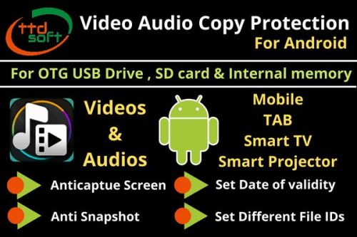 Android Video Audio Copy Protection Software