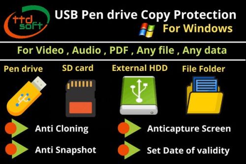 USB Copy Protection Windows Software