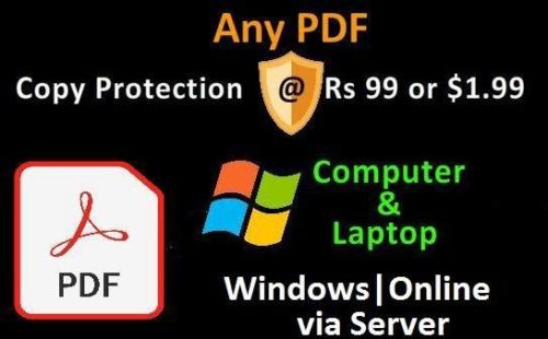 Pdf File Copy Protection Software Window