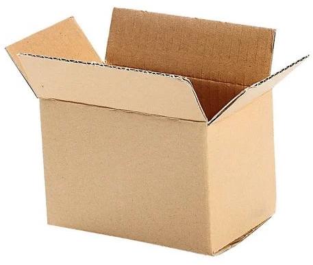 Plain Corrugated Packaging Box, Paper Type : Craft Paper