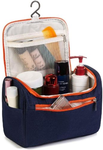 Synthetic Toiletry Hanging Bag, For Travel, Size : 30x18inch