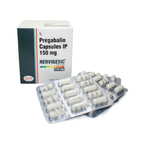 Nervigesic 150mg Capsules, Packaging Size : 1x15 Tablets