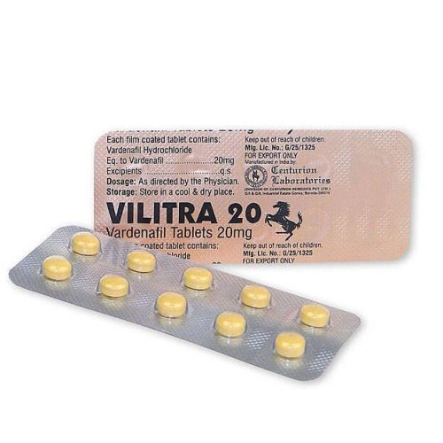 Vilitra 20mg Tablets, Type Of Medicines : Allopathic