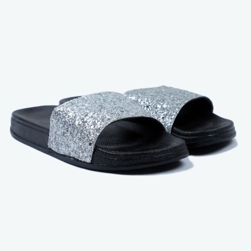 Ladies Sparkling Slippers, Size : Multisize