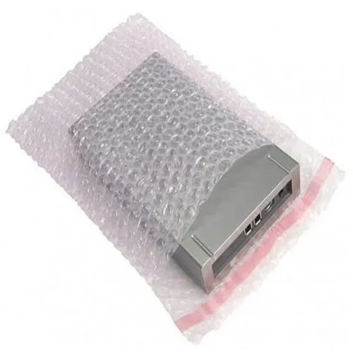 Plain Plastic Laminated Air Bubble Pouch, Shape : Ractangular