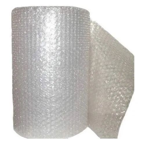 Plain Polypropylene PP Air Bubble Roll, Color : Transparent