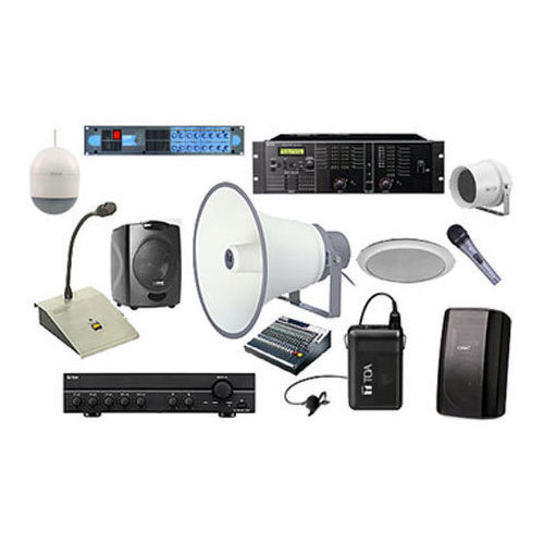 Electric Public Address System, For Complex, Mall, Metro Station, Railway Station, Power : 1-3kw