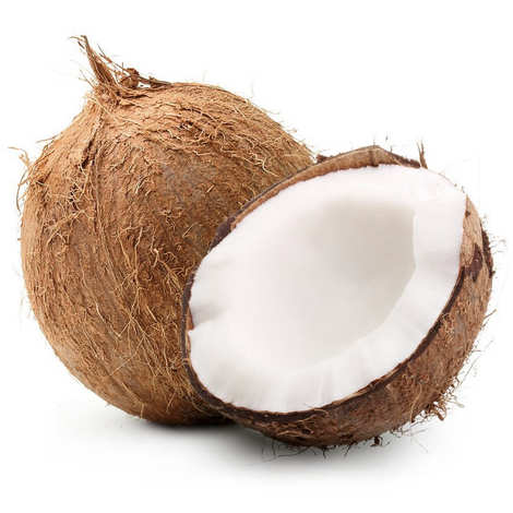 Hard Organic Fresh Coconut, Color : Brown