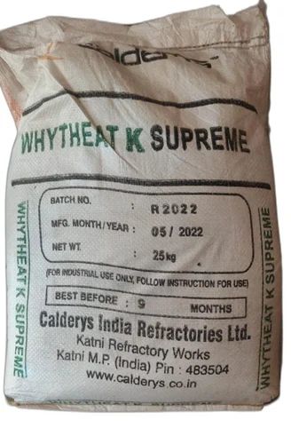 Whytheat K Supreme Refractory Castables, Packaging Type : Bag