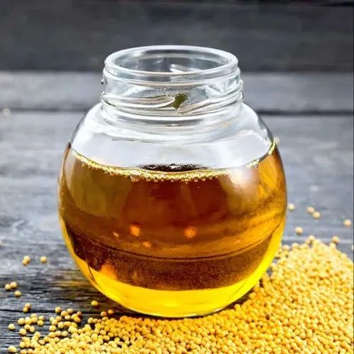 Organic Yellow Mustard Oil, For Cooking, Certification : FSSAI Certified