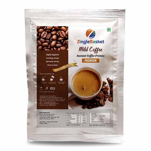 Zinglebasket Mild Coffee, Packaging Type : Silver Foil Paper