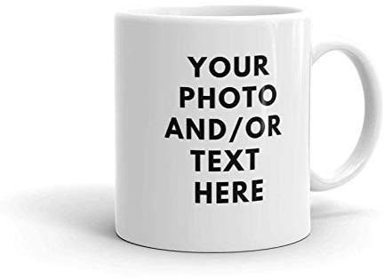 Customized Ceramic White Mug