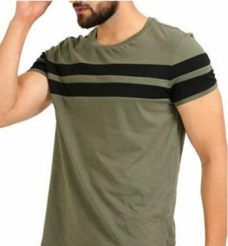 Plain Cotton Mens Casual Wear T-shirt