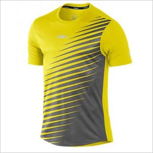 Mens Polyester T-Shirt, For Sports Wear, Gender : Male