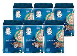 Multigrain Cereal 2nd Foods 16 Oz Gerber Baby Food