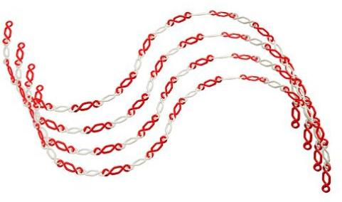 Plastic Traffic Cone Chain, Packaging Type : White Red