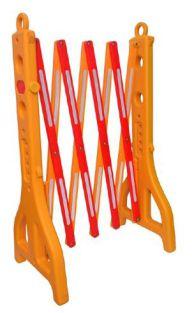 Plastic Scissor Barrier, For Road Safety, Feature : Movable