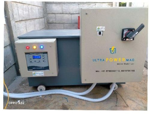 Automatic Servo Controller Stabilizer, For Stabilization, Output Type : AC Three Phase