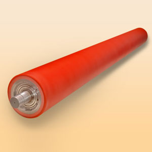 Round Silicone Rubber Roller, Length : 50mm To 5500 Mm