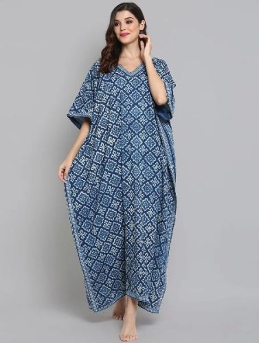 Cotton Printed Kaftan