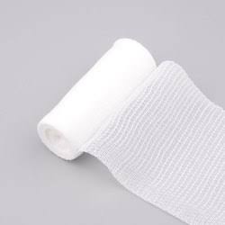 0-10cm Cotton Cloth Surgical Bandage 3inch, For Clinical, Hospital, Personal, Feature : Dressing