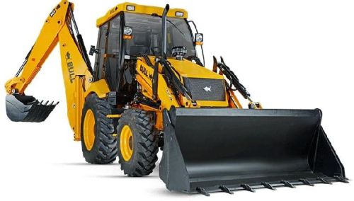 Bull HD 100 4WD Backhoe Loader