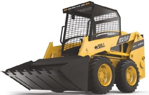 Bull Skid AV 490 Backhoe Loader