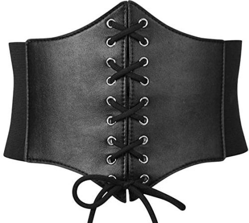 Plain Cotton Wide Black Belt, Style : Classy, Modern