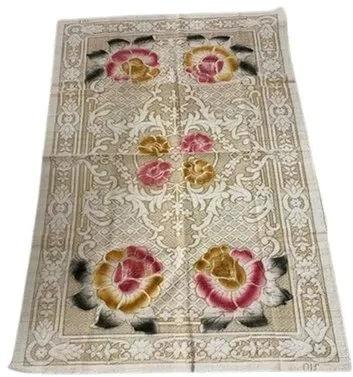 Knitted Polyester Pile Printed Table Cover, Size : 40x60 Inches