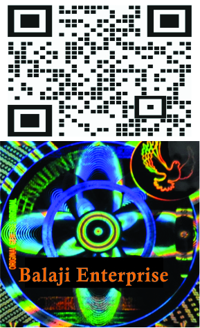 QR Code With Hologram, For Scanning Use, Feature : Easy To Operate