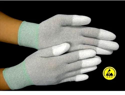 ESD PU COTTED Hand Gloves, Gender : Male