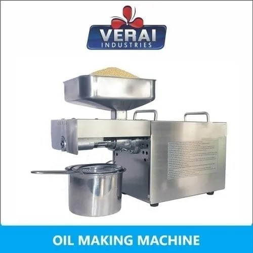 Oil Making Machine, For Industrial, Capacity : 2 - 5 Kg Per Hour