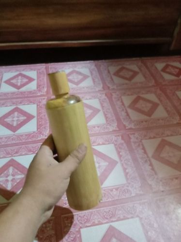Bamboo bottle